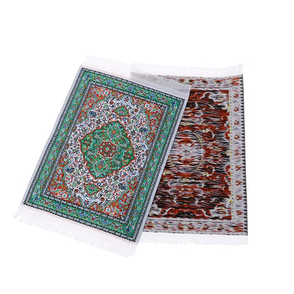 Turkish Style Miniature Weaving Rug Playing House Floor Coverings Dollhouse Carpet  1:12 Scale Doll Accessories