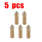 For Creality Ender 3 V3 KE K1/k1 Max Nozzle 0.4 0.6 0.8mm Nozzles Hard Steel Copper Plated Brass Genius Pro Vyper K1 Pro Hotend