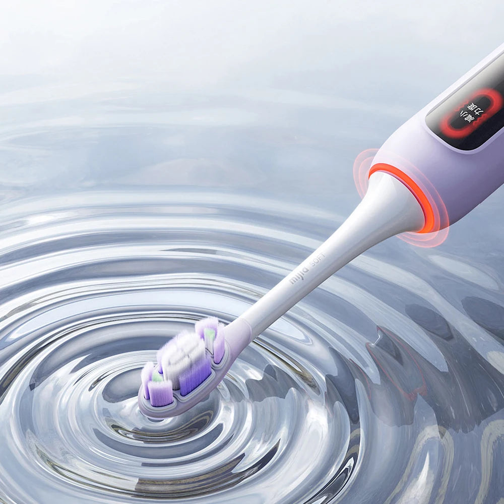 MIJIA Oscillation Electric Toothbrush Pro,Smart 4 Modes,IPX8 Waterproof Sonic Vibration Toothbrushes,180-day Battery Life