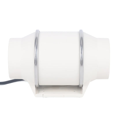 220V Exhaust Fan Silent Duct Ventilation Fan 2600RPM Duct Fan Pipe Extractor for Kitchen Bathroom Toilet (HF-100/HF-150/HF-200)