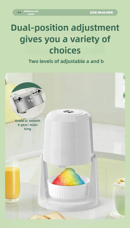 Automatic Ice shavers Trituradora De Hielo Commercial Smoothie Blender Maquina De Raspados De Hielo Electrica 220V 110V Ice