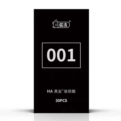 Premium 001 Ultra Thin Condoms 30pcs Non-Latex Safe Condoms Men Women Intimate Health Adult Pleasure Products