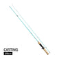 Single Rod, Micro-Lure Fishing Rod, Solid Rod Tip, Fast Action, Light Power, Gun Handle/Straight Handle Options, Length 4.43/4.92/5.51/5.91 Feet, Blue