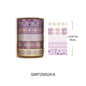MINKYS 5pcs/set Basic Grid Star Decorative Tape Cute Cartoon Creative Washi Tape School Stationery