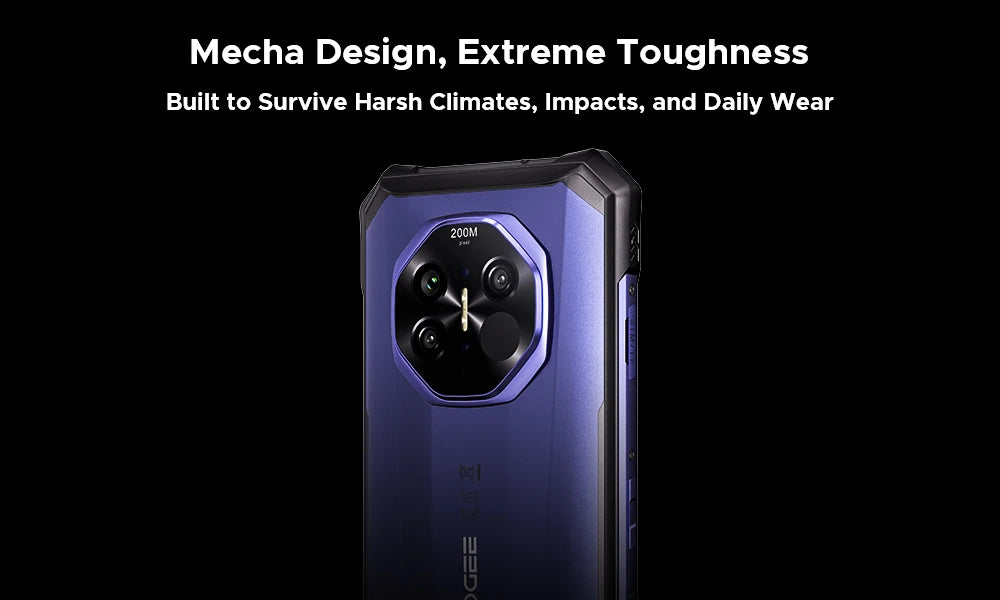 World Premiere DOOGEE S300 Plus Thermal 5G Rugged Phone Thermal Imaging 12GB 1TB 6.78'' Screen 11000mAh Android 16 Mobile Phone