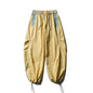 Men Women Splice Fashion Outdoor Loose Casual Lightweight Quick Dry Sports Cargo Baggy Pants Track Trouser Jogger Sweatpants
