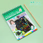 Magic Scratch Art Notebook for Kids DIY Rainbow Drawing Pad Book No-Mess Art Classroom Craft Activity Birthday Favor Gift Set