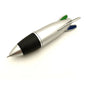 4in1 Color Retractable Rocket Ballpoint Pen 1.0mm Bullet Tip Office School Writing Signature Ball Pens Stationery Black Blue Red