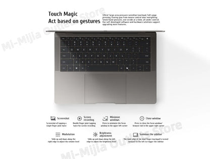 Honor MagicBook Art 14 Snapdragon Edition 1kg Ultra Thin Laptop X Elite 32G 1T 3.1K Eye Screen Notebook