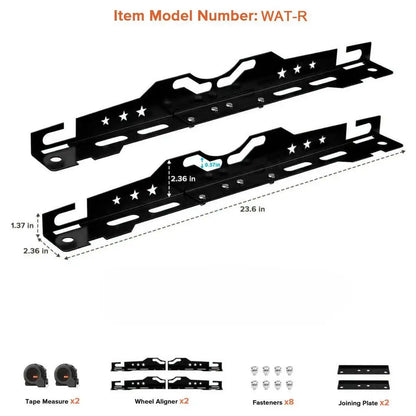 Wheel Alignment Tool Plate Toe Alignment Tool Plates Accessories Heavy Duty Plates Accurate Measurements Alignment Tool Board