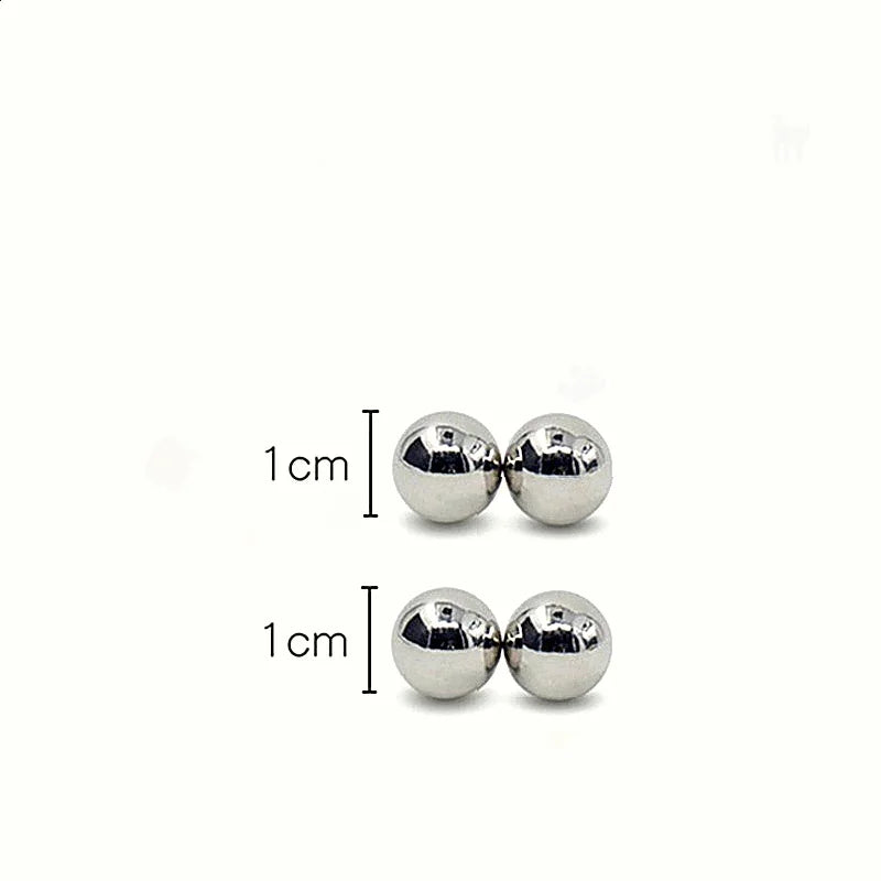 Ultra Powerful Magnetic Orbs Nipple Clamps BDSM Bondage Stimulator Clitoris Labia Nipple Creative Fidget Magnets Adult Sex Toys