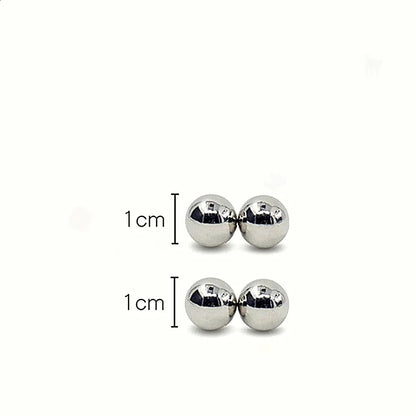 Ultra Powerful Magnetic Orbs Nipple Clamps BDSM Bondage Stimulator Clitoris Labia Nipple Creative Fidget Magnets Adult Sex Toys