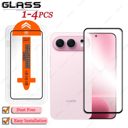 For Honor 500 Pro China Glass Dust Free Screen Protector For Honor 500 China Film Easy Installation Black Edge Protective Film