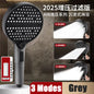 13CM Large Panel Shower 3 Modes Shower Head High Pressure Water Massage Shower Head Set with Cartridge Bathroom Accessories