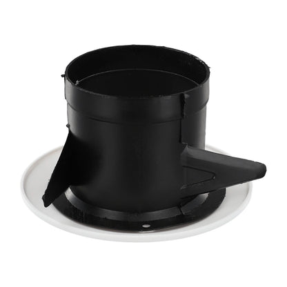 Exhaust Hood ABS Air Vent Extract Valve Grille Round Diffuser Ducting Ventilation Cover Air Volume Cooling Vent 75mm 100mm 125mm