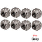 Aluminum Dice Tire Valve Caps Dustproof Car Truck Motocycle Bike Dice Wheel Stem Tyre Tire Wheel Stem Air Valve Dust Cap Cover