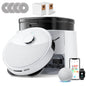 LEFANT M3L Robot dust vacuum cleaner all-in-one charging station 12000 Pa suction 220 min battery life DToF navigation Double R