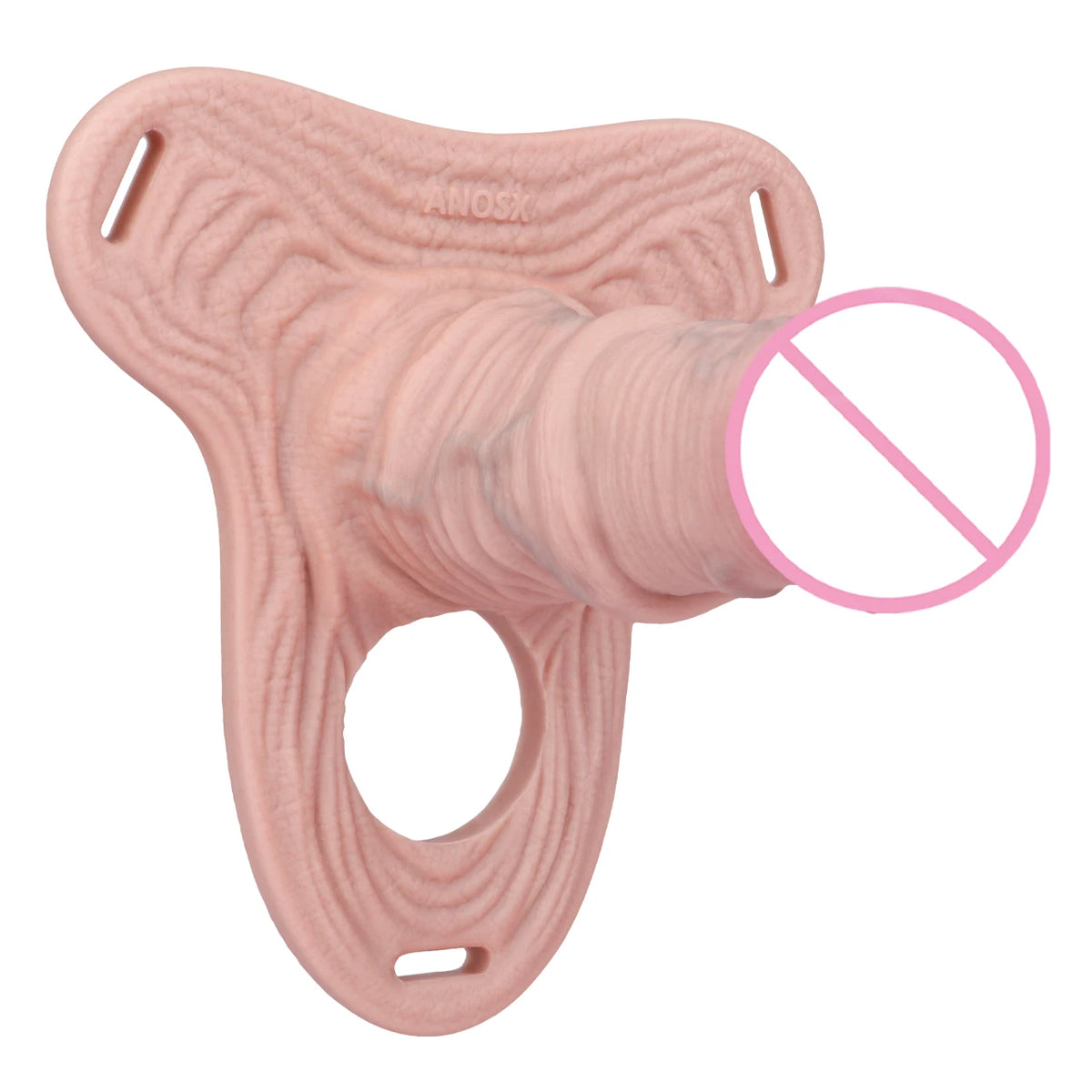 ANOSX Multi-styles Penis Sleeve Realistic Dildo Sheath Silicone Male Chastity Cage With Lockable Secure Chastity Belt BDSM Toy