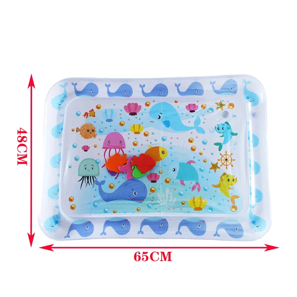 Baby Crawling Pad Water Pad Parent-child Water Toy PVC Inflatable Pad Children's Early Education Development Activity Toy