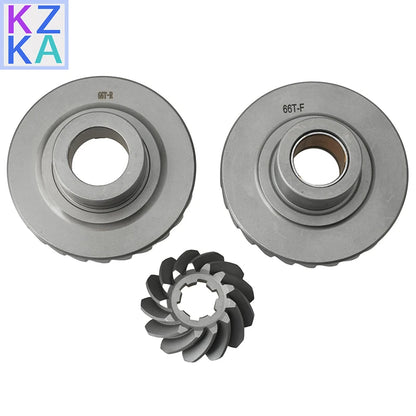 Gear Kit 66T-45560 66T-45551 66T-45571 For Yamaha Outboard Motor Parsun Hidea 2 Stroke 40HP 40X Forward Reverse Pinion