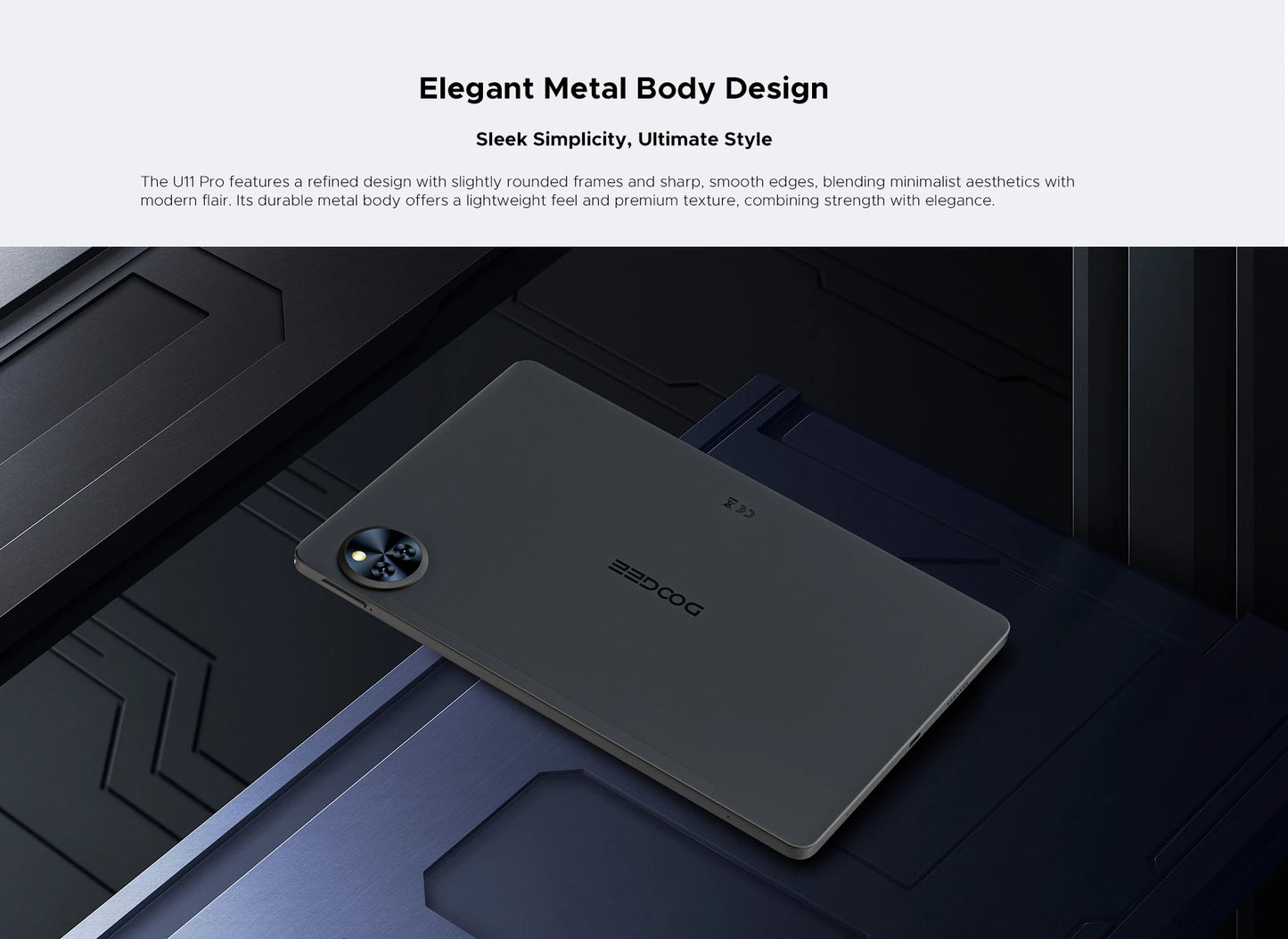 Global Version DOOGEE U11 Pro Android 16 Tablet 30GB(6+24) 256GB 11" HD 90Hz Display 8580mAh Battery Unisoc T7200 Widevine L1