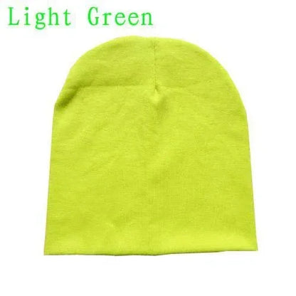 6M-3Y Baby Knitted Hat Scarf Set Solid Color Cotton Hip Hop Beanie Warm Toddler Cap for Boys Girls Spring Autumn Winter