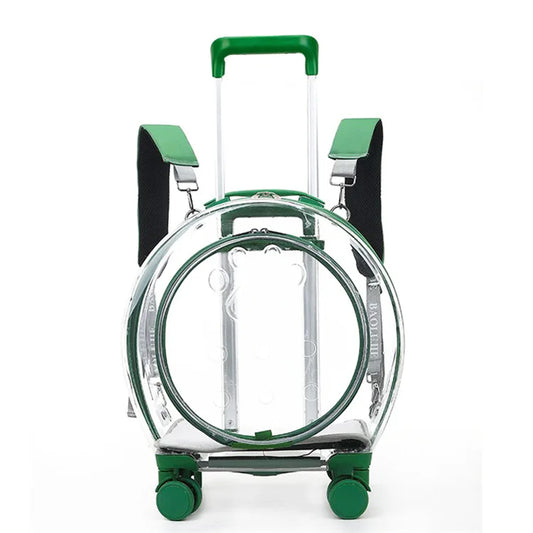 High Quality Pet Suitcase with Shoulder Straps, Portable for Dogs To Go Out Transparent Bag, Space Cabin, Cat Bag Large Capacity
