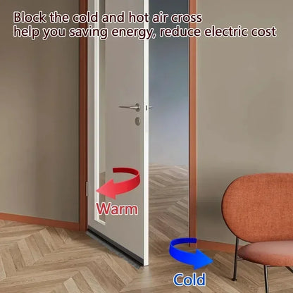 Door Sealing Strip Self-adhesive Door Bottom Gap Filling Sealing Strips Insect Proof Brush Strip Windproof Soundproof Door Tape