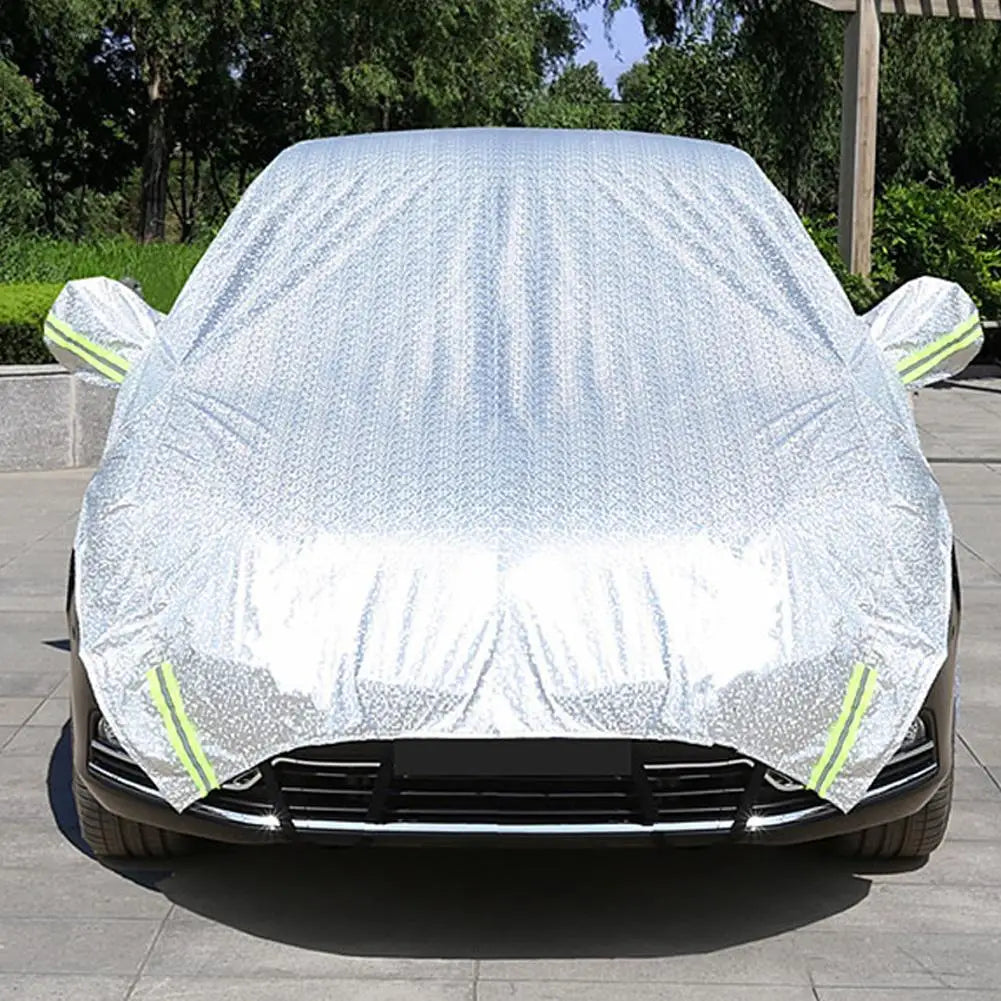 Car Accessories Sunshade Half Cover Car Coat Sunblock Rain Heat Cover Sunshade Half Car Dust