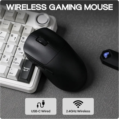 AULA SC800 Gaming Mouse USB-C Wired/2.4G 37g Lightweight 8K Paw3395 Sensor Customized Mice PC E-Sports Gamer Accessories Gifts