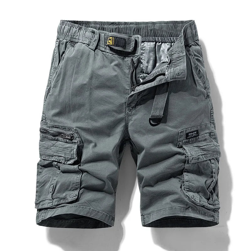 New Summer Men Cotton Cargo Camouflage Shorts Men Clothing Casual Breeche Bermuda Beach Jogger Shorts Male Hot Dropshipping