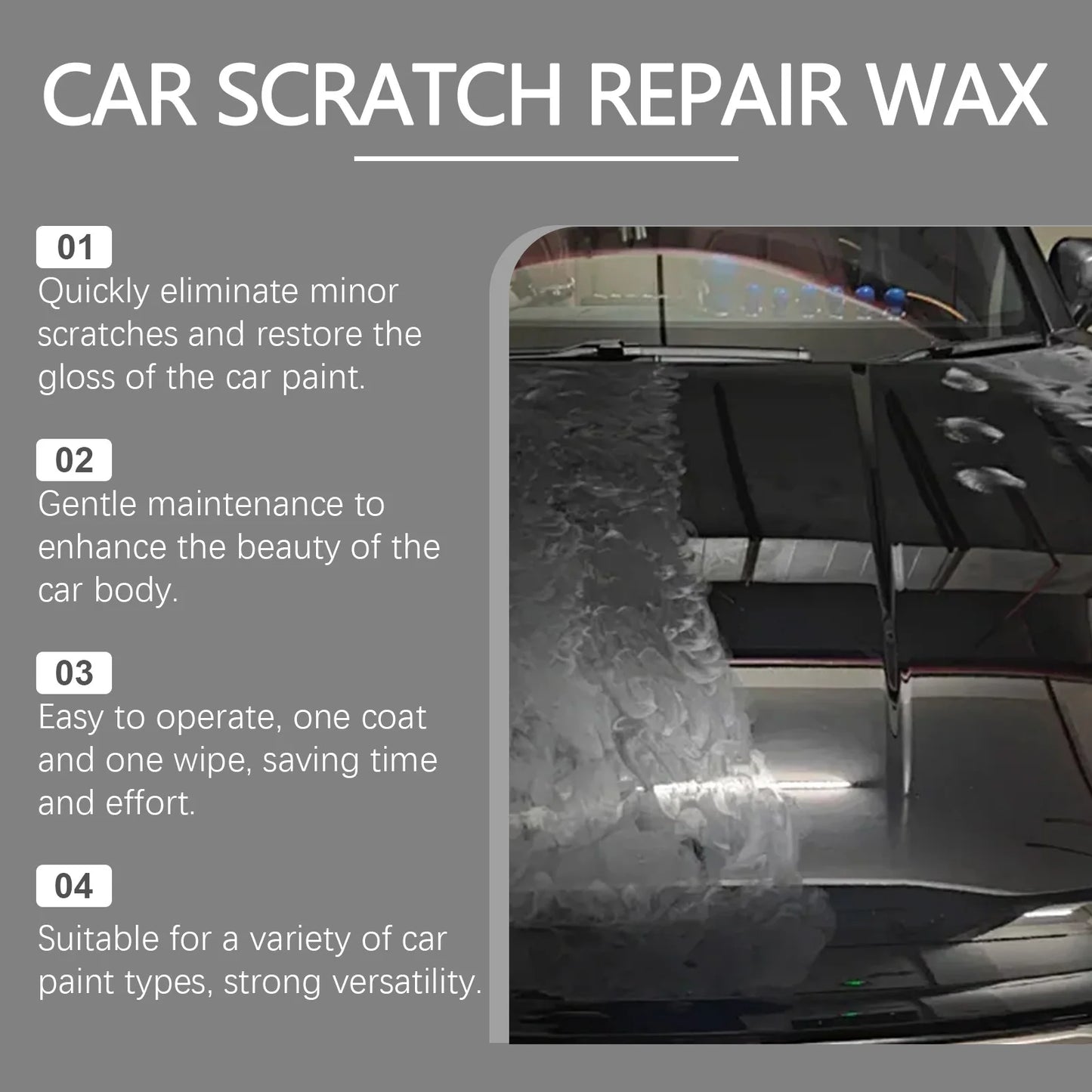 Car Scratch Remover for Autos Body Paint Scratch Care Auto Car Care Polishing and Polishing Compound Paste Car Paint Repair
