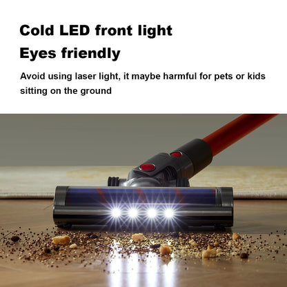 Handheld Cordless Wireless Vacuum Cleaner Liectroux I10, 27000PA, Smart Dust Detection, Big Touch Screen, Auto Speed
