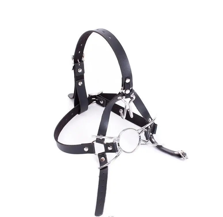 BDSM PU Leather Straitjacket Bondage Body Harness Adult Game Straight Jacket Halloween Clubwear Costume Armbinder Sex Toys Women