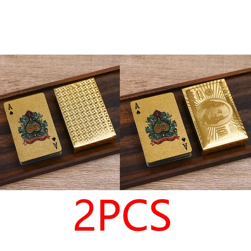 Plastic Poker Cards Professional Poker Deckplaying Cards Classic Carte Waterproof Wpt Poker Cards Games 54 Game Card PKP01