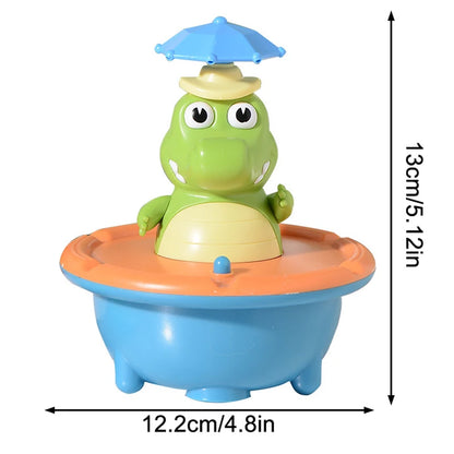 Baby Bath Toys, Glowing Crocodile Water Spray Toys, Multiple Water Spray Modes, Children's Bathroom Swimming Supplies Gifts