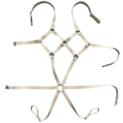 BDSM Full Body Harness Bra Breast Restraint Chest Men For Women Cotton Bondage Lingerie Female