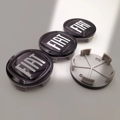 4pcs Fiat 500 Abarth Lancia Car Wheel Center Hub Cap Car Wheel Center Caps Hubcap Cover 60mm