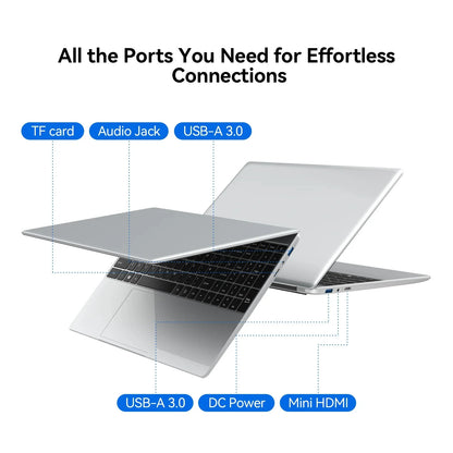 HOT LENO 15.6" Laptop Windows 11 32GB 2TB Intel Core i9 9900 1920*1080 HD Gaming Computer PC Gamer office Ultra Slim Notebook