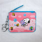 Snoopy Coin Purses Charlie Brown Cute Wallet Women Leisure Woodstock Zipper Card Holder Coin Pouch Lady Cases Giirls