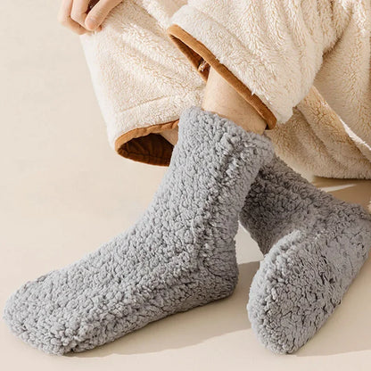 Thickened Socks for Men Warm Cozy Solid Comfortable Breathable Floor Sock Fashionable Soft Lightweight High Quality Sleeping Sox