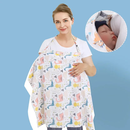 Multifunction Baby Breastfeeding Nursing Covers Towel Blanket Adjustable Privacy Apron Outdoors Cloth Mosquito Net  Stroller
