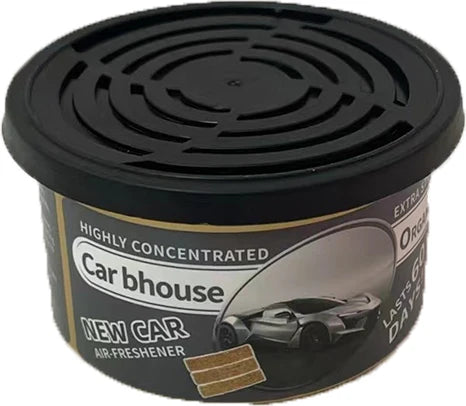 Car Air Fresheners: Lemon Scent | Organic Cans | Odor Eliminator Essential | Long-Lasting | Strong Fragrance | For Home Closet