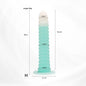 Adult Erotic Sex Toys Gradient Pink Anal Plug Dildo Massager With Threaded Design Strong Suction Cup Extra Long Anal Butt Plug