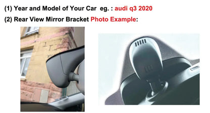 Plug and Play Car DVR for Audi a3 8v 8p a4 b8 b9 a5 a6 c7 a7 a8 Dash Cam Camera for Audi q3 q5 q7 q8 q2 tt rs s3 s4 s5 s6 s7 s8