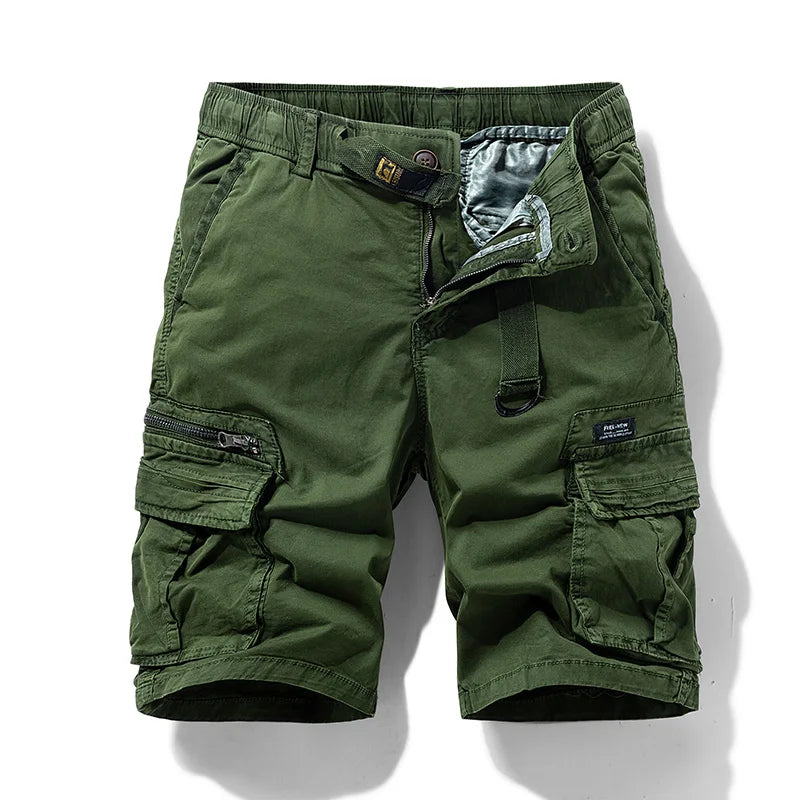 New Summer Men Cotton Cargo Camouflage Shorts Men Clothing Casual Breeche Bermuda Beach Jogger Shorts Male Hot Dropshipping