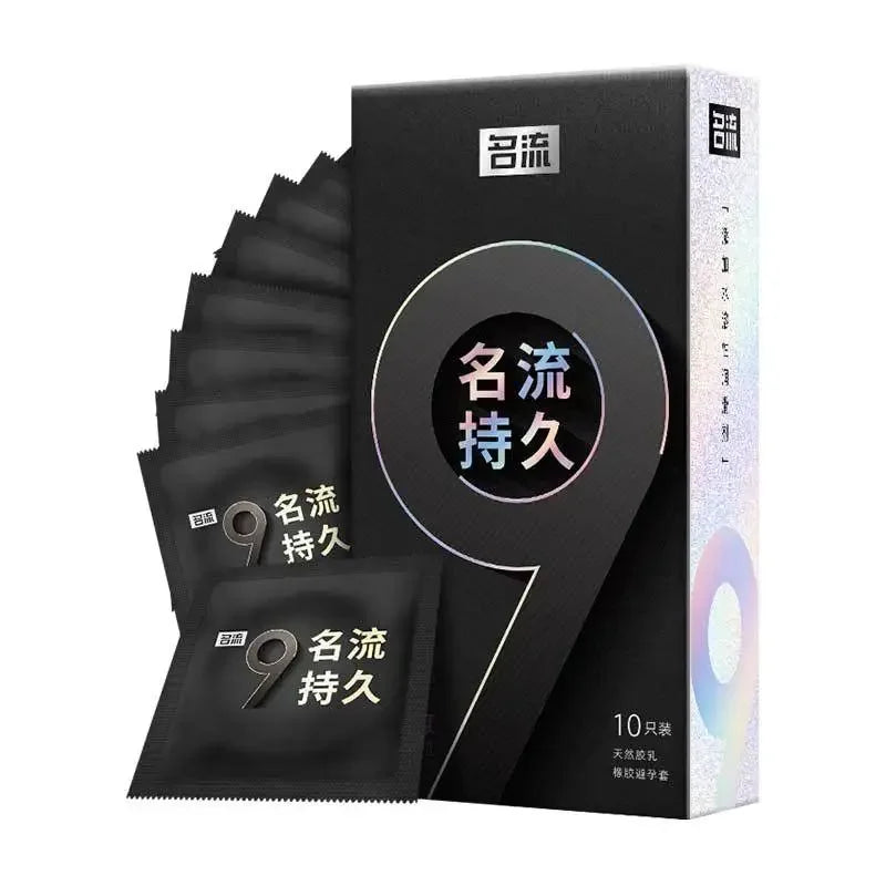 10pcs 9x PERSONAGE Extra Thick Ejaculation Dotted Condoms Physical Delay Smooth Lubrication Intimate Sex Toys Adult Goods