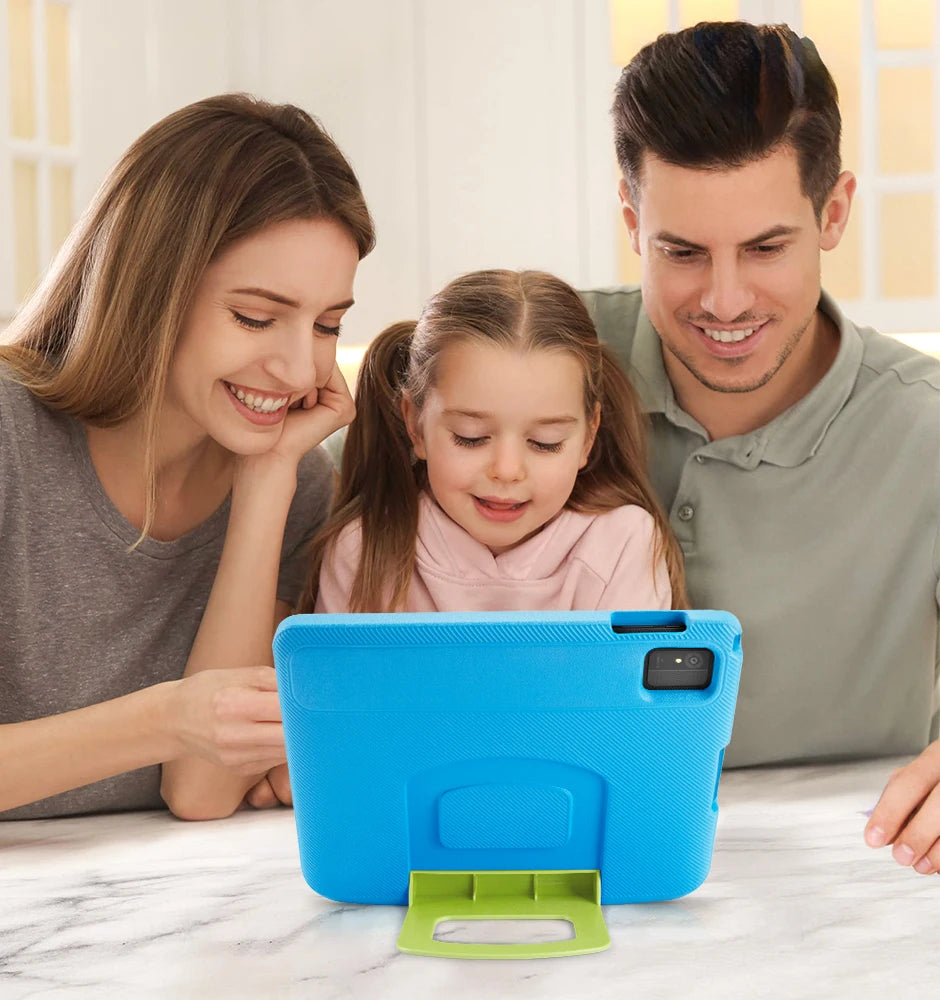 Kids Tablet, 10.1-inch Children 2025 Android 15 Tablets with Eye Protection Screen, 8GB(4+4GB) RAM 64GB Storage, 5000mAh Battery