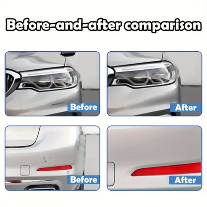 Ifubo White Car Touch Up Paint Pen, Quick Scratch Repair Tool For Auto Surface, Waterproof DIY Tire Marker Pen