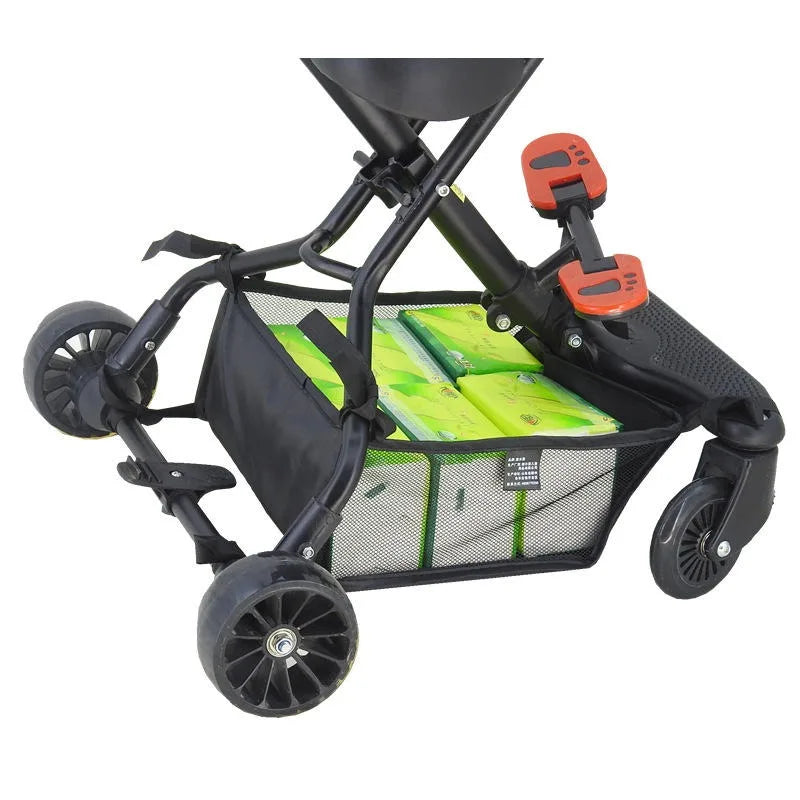 Baby Stroller Basket Storage Portable Pram Newborn Stroller Basket Useful Basket Stroller Accessories